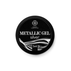 Metālisks gēls “Silver” 5 ml