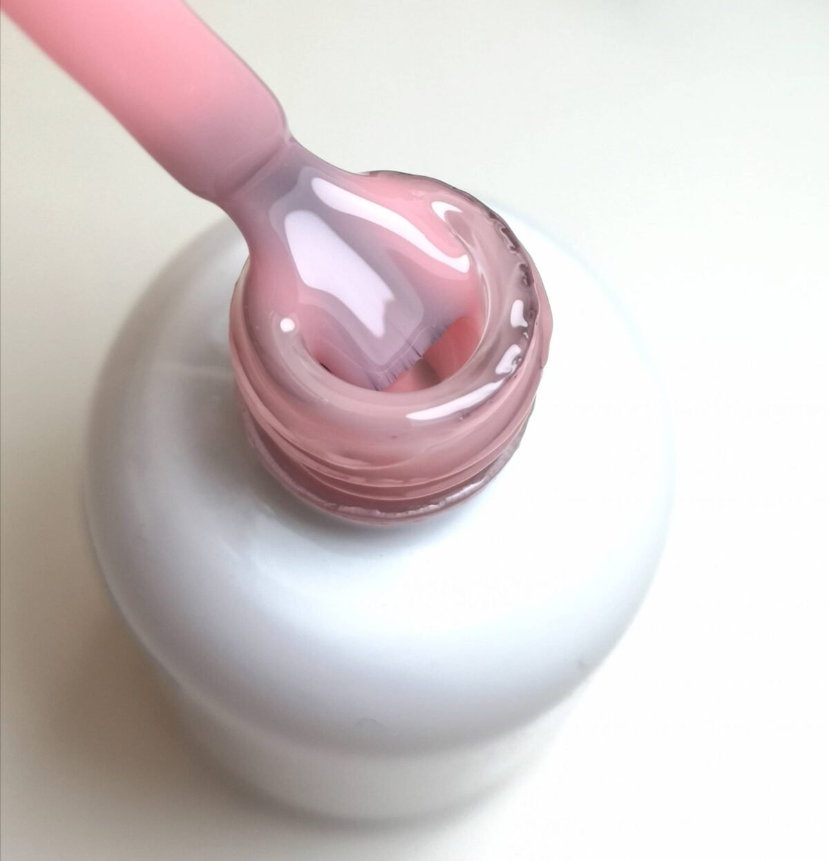 Diamond gēla lakas bāze, MILKY ROSE, 15 ml - Image 3
