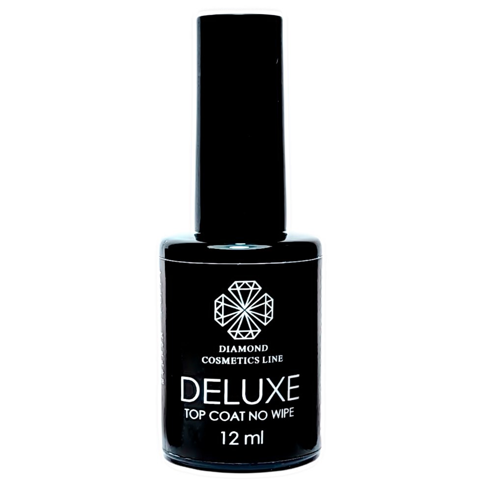 Gēla lakas virskārta (top coat), nelipīga “Deluxe”, 12 ml