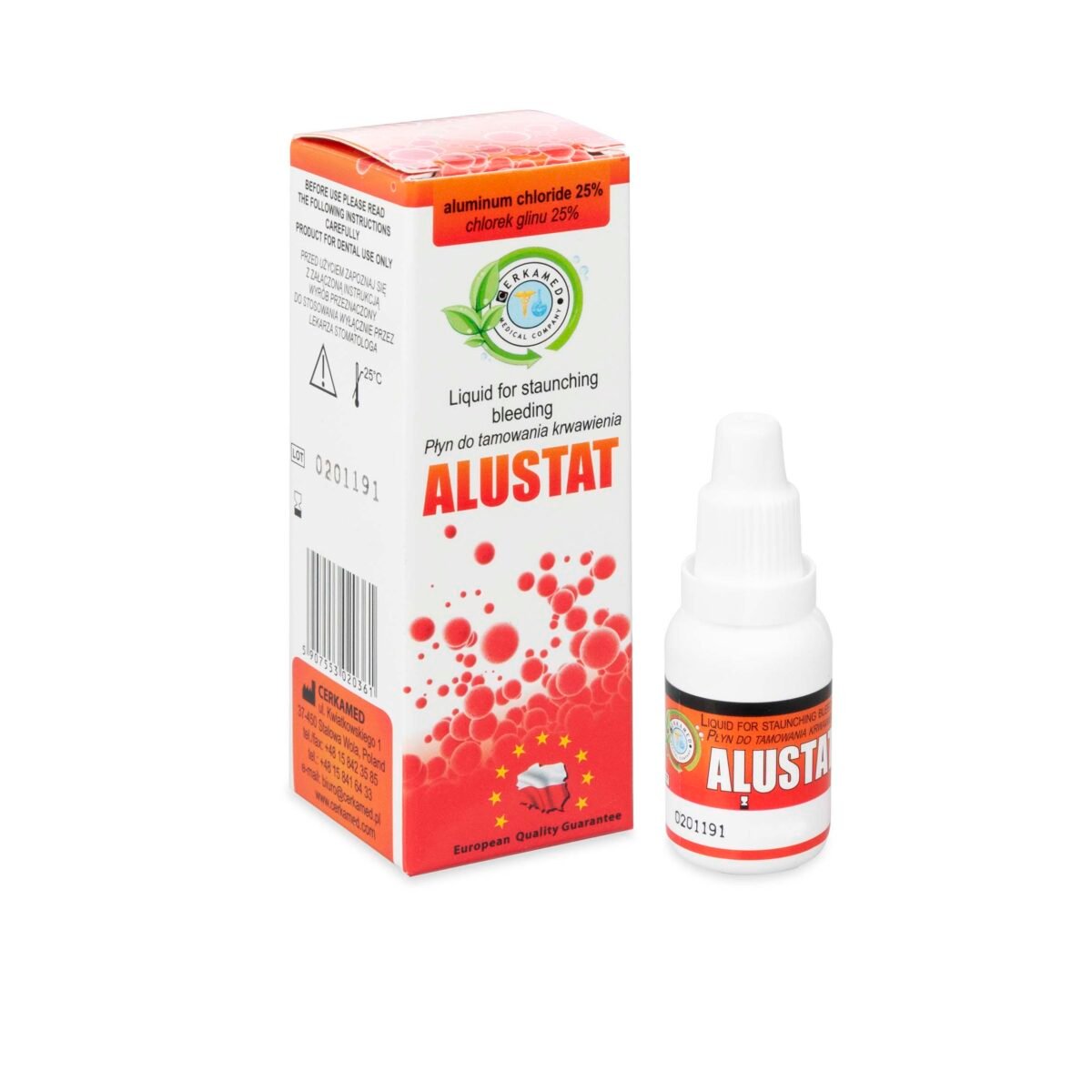 ALUSTAT 10 g - šķidrums asiņošanas apturēšanai