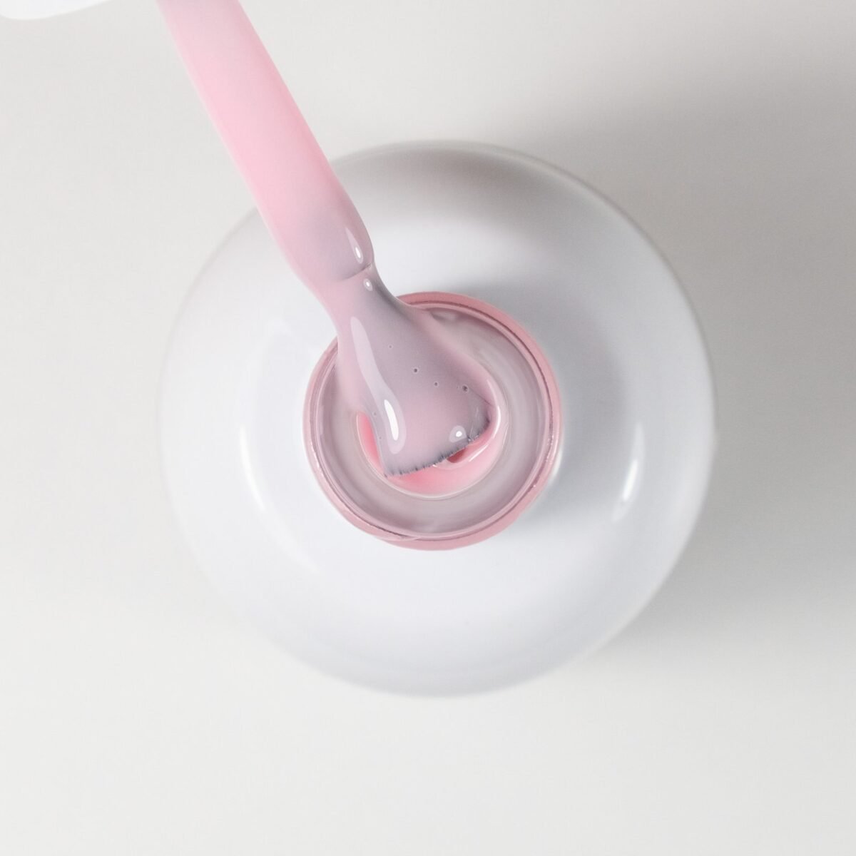 Diamond gēla lakas bāze "Blush pink" 15ml - Image 2