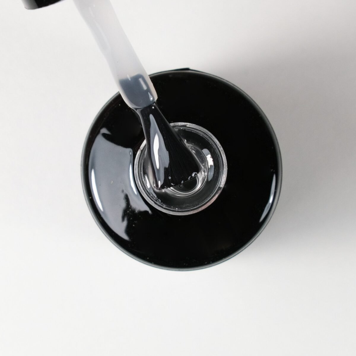 Matēta gēla lakas virskārta (top coat), "Top matte oksamit", 12 ml - Image 2